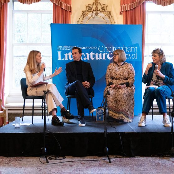 Panel discussion on stage